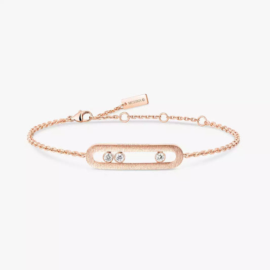 Messika Move Classique Ciselé Diamond Bracelet