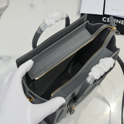 Celine Luggage (Dark Grey) Mini