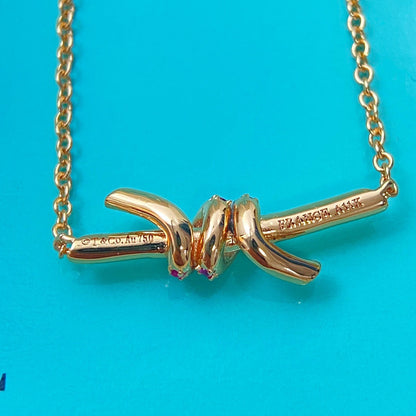 Tiffany Knot Necklace