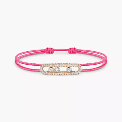 Messika CARE(S) Cord Pavé Bracelet Diamond Bracelet