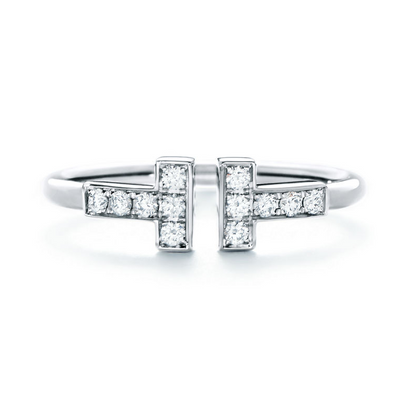 Tiffany T Diamond Wire Ring